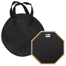 Tiger TDA4-10, 10" Drum Practice Pad with Carry Bag - Desktop or Stand