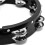 Tiger Half Moon  Drum Kit Mountable Tambourine - Black 5