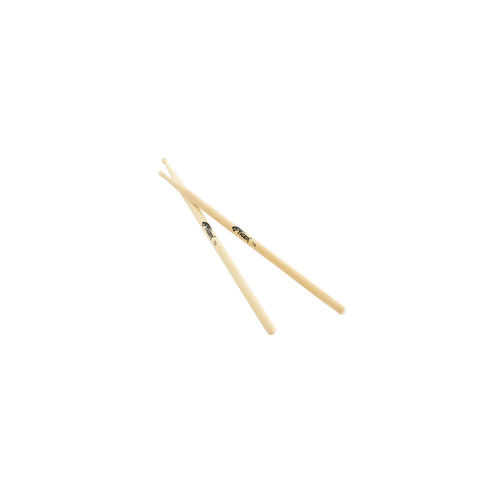 Tiger Light 7A Maple Drumsticks Nylon Tip - 7Ant