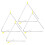 Pack of Four 12" Triangles 1
