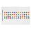 Tiger Ukulele Note Sticker - Colour Coded Fretboard Stickers - 6 Pack 5
