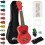 Tiger Soprano Ukulele Beginners Pack - Tuner, Strap, Bag, Pick, 1