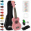 Tiger Soprano Ukulele Beginners Pack - Tuner, Strap, Bag, Pick, 1