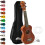 Tiger Soprano Ukulele Beginners Pack - Tuner, Strap, Bag, Pick, 1