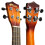 Tiger Soprano Beginner Ukulele with Gig Bag, Felt Pick Aquila Strings 3