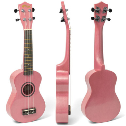 Tiger Soprano Ukulele Beginners Pack - Tuner, Strap, Bag, Pick, 1