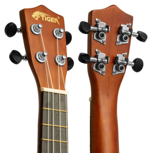 Tiger Natural Beginner Soprano Ukulele with Bag 2