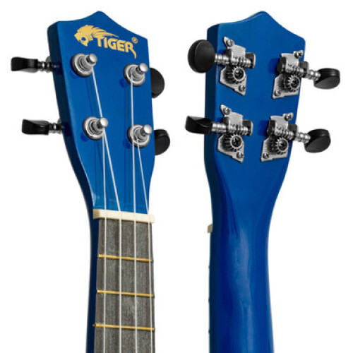 Tiger Soprano Ukulele Starter Pack- Tuner, Strap, Bag, Pick, Strings- 2