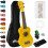 Tiger Soprano Ukulele Beginners Pack - Tuner, Strap, Bag, Pick, 1