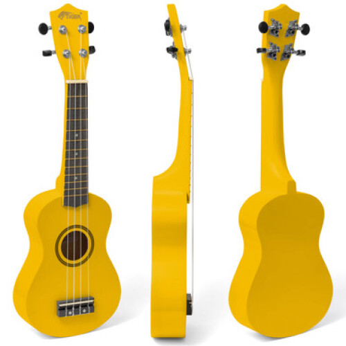 Tiger Soprano Ukulele Beginners Pack - Tuner, Strap, Bag, Pick, 1