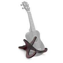 Wooden Ukulele Stand by World Rhythm - Detachable Uke Stand Holder