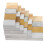 24Pcs Bloco Densidade Retangular Multimaterial Para Científico 10