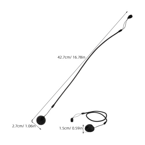 6 Canetas Retráteis Com Alça Para Tablet E Prancheta 17" C/ 8 Mm 1
