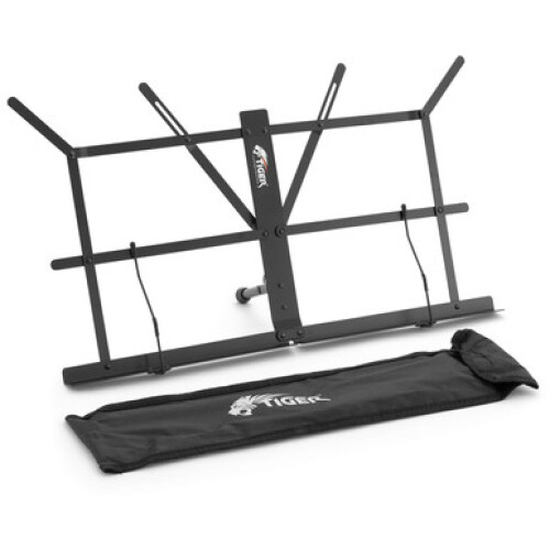 Tiger Desktop Sheet Music Stand - Collapsible Tabletop Stand with