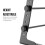 Tiger Laptop Stand / DJ Stand with Clamps 3
