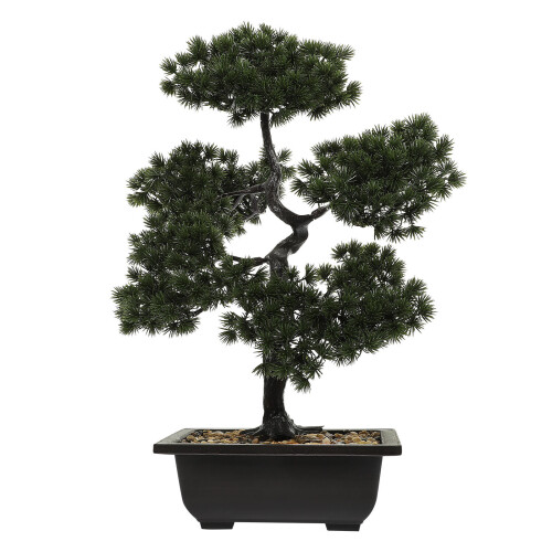 2 Unidades Árvore Bonsai Artificial Vaso Planta