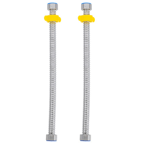 2 Unidades Para Aquecedor Aço Inoxidável Resistente