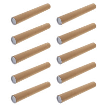 10 Unidades Tubo Para Pôsteres Kraft Com