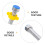 2 Unidades Para Aquecedor Aço Inoxidável Resistente 8
