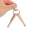 2Pcs Mini Baquetas Chaveiro Para Músicos E Bateristas 4