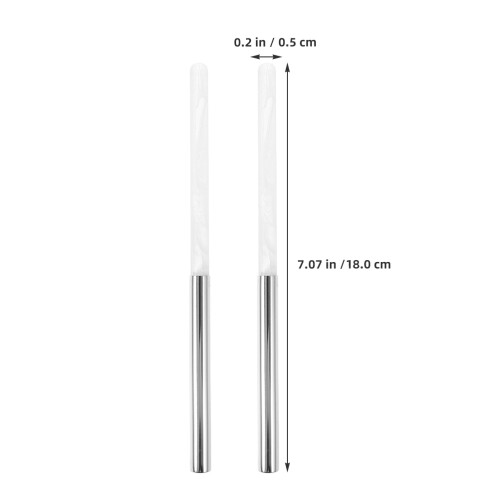 2 Unidades Pinceis Triangulares Para Unhas 1