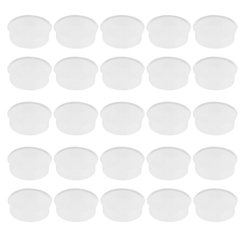 50 Unidades Tampões De Silicone Para Flauta Com