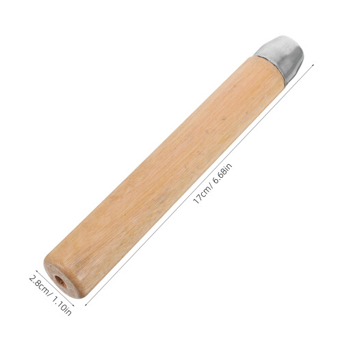 2 Peças De : 17 Cm, Maciço, Ergonômico, Diâmetro 8 Mm 1