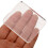 3Pcs Bloco De Carimbo Acrílico 6X5Cm Com Grade Para Artesanato 4