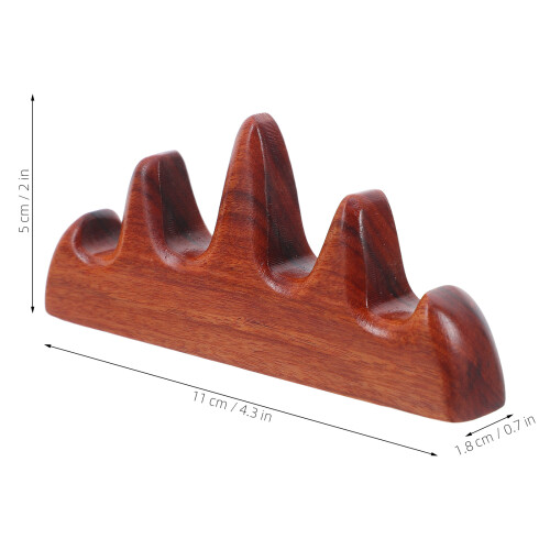 2Pcs Suporte Para Pincel Anti-Rolamento 2