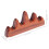 2Pcs Suporte Para Pincel Anti-Rolamento 2