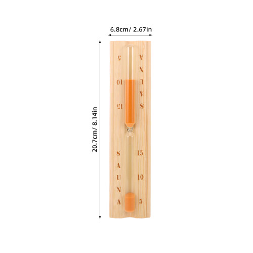 Timer De Para Sauna 15 Com Ampulheta De 1