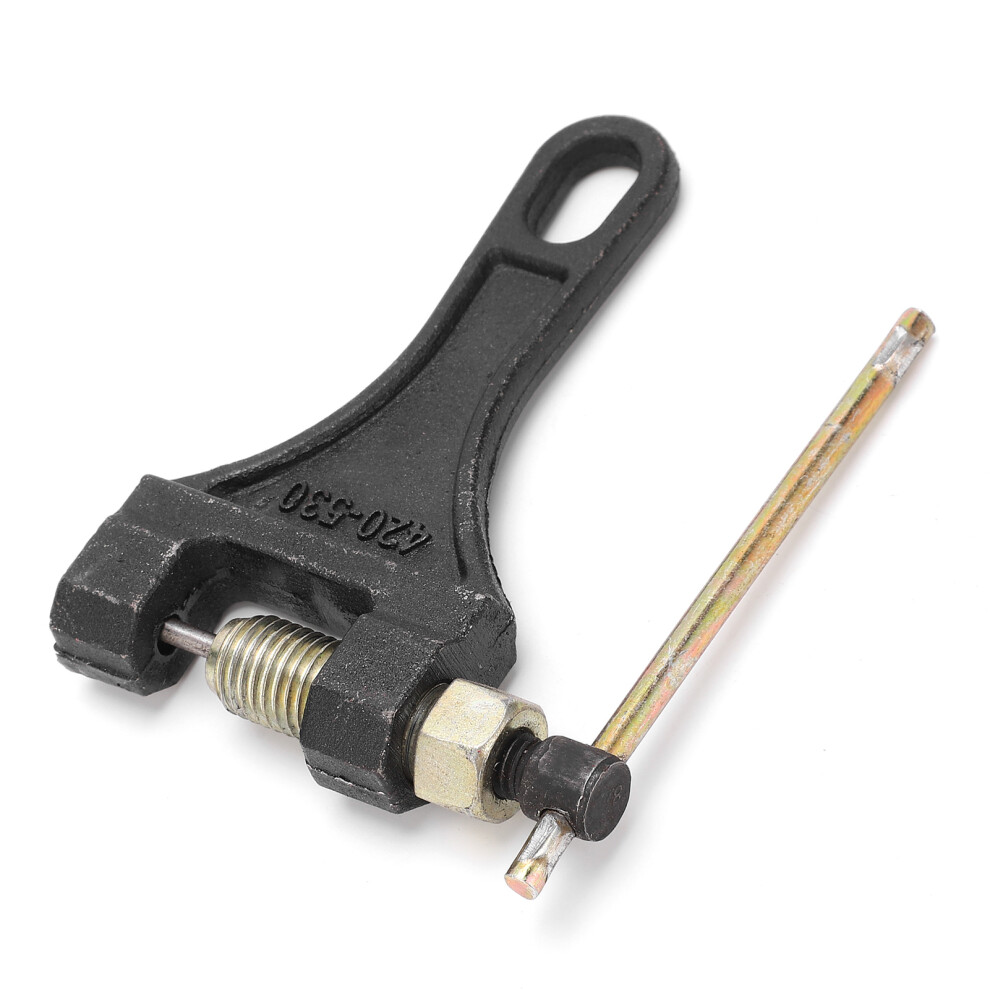 Heavy-Duty Chain Breaker Tool For Bicycle & Motorcycle Repair Steel 8731358889475