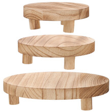 3Pcs Suporte Base Redonda Para