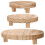 3Pcs Suporte Base Redonda Para 1