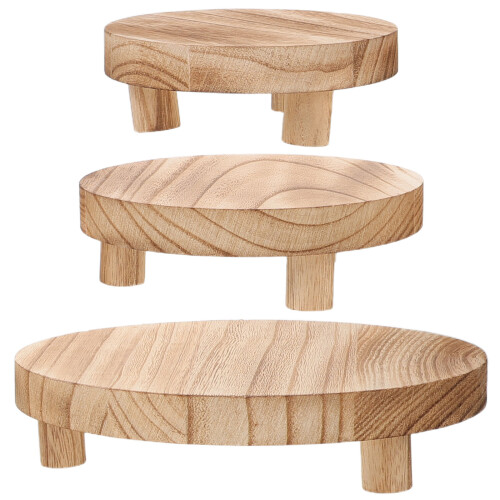 3Pcs Suporte Base Redonda Para