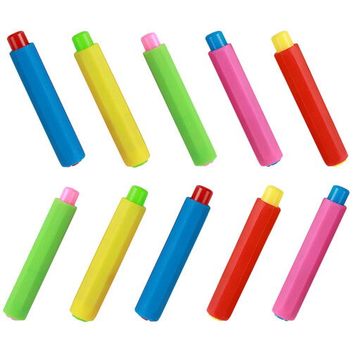 25 Unidades Suporte Para Giz Plástico Com Clipe