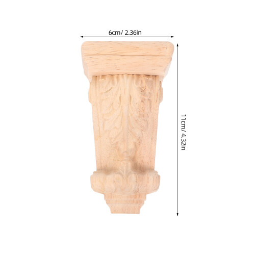 Wooden Roman Column Corbels Decorative Shelf Bracket Vintage Wall 1