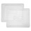 2 Pcs Tampa Plástica 1/2 Para Steam Table Reutilizável 10