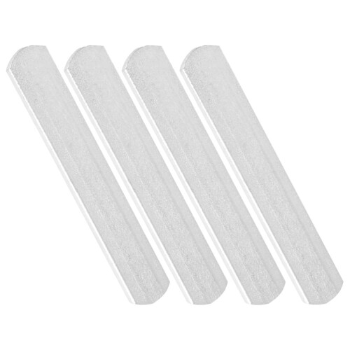 4Pcs Placas De Aço Inoxidável Para E Perneiras