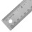 2 Pcs Régua Metal Com Base Cortiça 18 Polegadas Aço Inoxidável 8