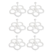 6 Unidades 5 Furos Cozedor De Reutilizável Para Panela A Vapor