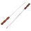2Pcs Espetos Kabob: Aço Inoxidável Com Madeira 1