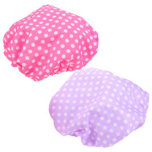 2 Unidades Chapéus De Banho Para Mulheres Com De Pontos