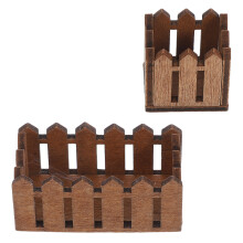 2 Unidades Miniatura Cesta Decoração