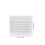 2Pcs Grelha Quadrada Ventilação Nylon Com Lâminas Para Rv 2