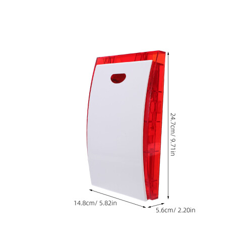 1Alarme Sirène Extérieure Étanche Multi-Couleurs Pour Maison 1