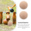 6 Unidades Bolas De Croquet 5,5 Cm Para Artesanato E 9