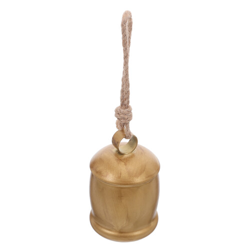 Hängklocka Jingle Bell Julgranstillbehör Metall 6,5 Cm