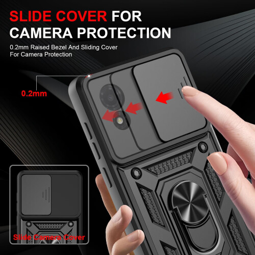 For TCL 501 Shockproof Case with Camera Lens Protection 1