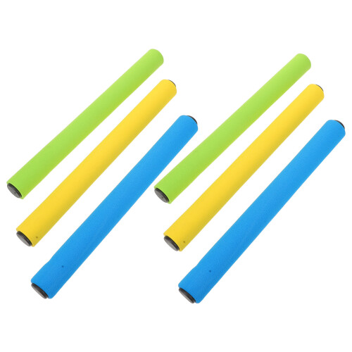 6Pcs Svampspår Reläbatonger För Barn – Antislir Grepp